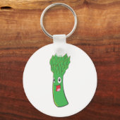 I Love Asparagus キーホルダー (正面)