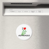 I Love Asparagus マグネット (インサイチュ (食洗機))