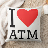 i love atm クッション (ブランケット)
