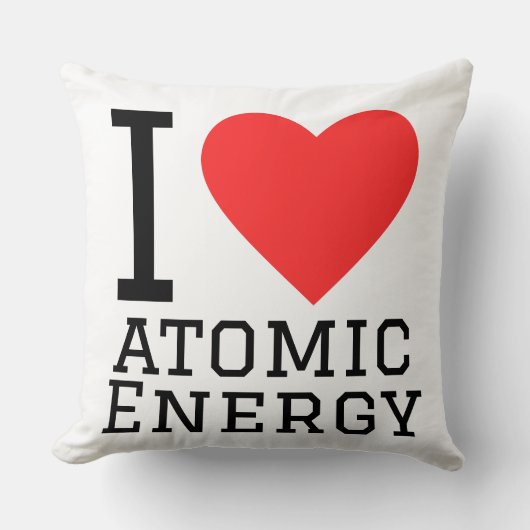 I love atomic energy  クッション (正面)