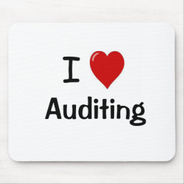 I Love Auditing - Iハート監査 マウスパッド