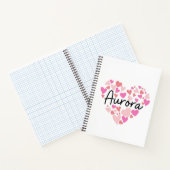 I love Aurora ノートブック (内部)