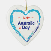 「I LOVE AUSTRALIA」オーストラリア・デイ26th January Mode セラミックオーナメント (右)
