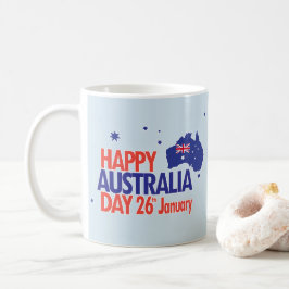 「I LOVE AUSTRALIA」オーストラリア・デー26 January コーヒーマグカップ