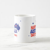 「I LOVE AUSTRALIA」オーストラリア・デー26 January コーヒーマグカップ (中央)