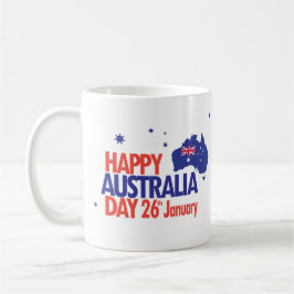 「I LOVE AUSTRALIA」オーストラリア・デー26 January コーヒーマグカップ