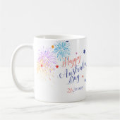 「I LOVE AUSTRALIA」オーストラリア・デー26 January コーヒーマグカップ (左)