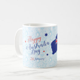 「I LOVE AUSTRALIA」オーストラリア・デー26 January コーヒーマグカップ