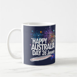 「I LOVE AUSTRALIA」オーストラリア・デー26 January コーヒーマグカップ
