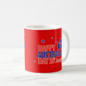 「I LOVE AUSTRALIA」オーストラリア・デー26 January コーヒーマグカップ (正面右)