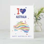 「I LOVE AUSTRALIA」オーストラリア・デー26 January シーズンカード (スタンド正面)