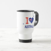 「I LOVE AUSTRALIA」オーストラリア・デー26 January トラベルマグ (正面右)