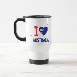 「I LOVE AUSTRALIA」オーストラリア・デー26 January トラベルマグ