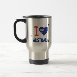 「I LOVE AUSTRALIA」オーストラリア・デー26 January トラベルマグ