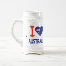 「I LOVE AUSTRALIA」オーストラリア・デー26 January ビールジョッキ