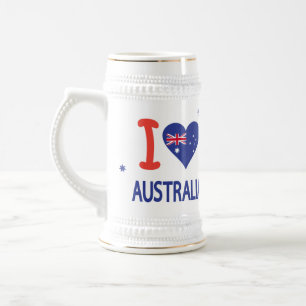 「I LOVE AUSTRALIA」オーストラリア・デー26 January ビールジョッキ