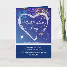 「I LOVE AUSTRALIA」オーストラリア・デー26 January 案内状