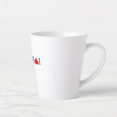 I Love Australia カフェラテマグ (右)