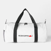 I Love Australia ダッフルバッグ (裏面)