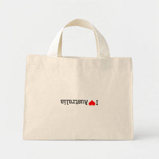 I Love Australia ミニトートバッグ
