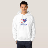 I LOVE AUSTRALIA Happy Australia 1月26日 パーカ (正面フル)