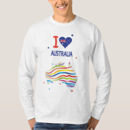 I LOVE AUSTRALIA Happy Australia 1月26日 Tシャツ