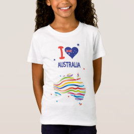 I LOVE AUSTRALIA Happy Australia 1月26日 Tシャツ