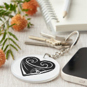 I Love Aviation  キーホルダー (正面右)