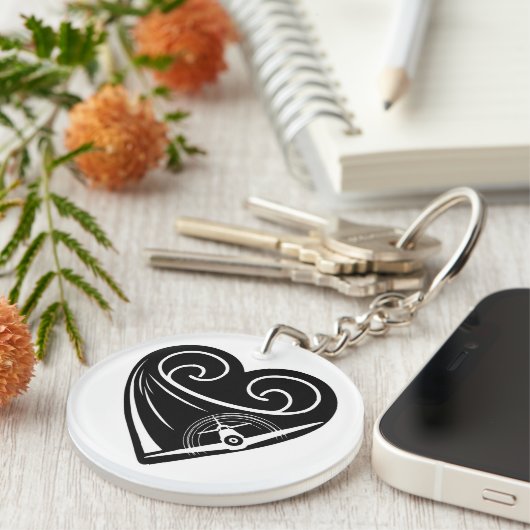 I Love Aviation  キーホルダー (正面右)