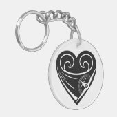 I Love Aviation  キーホルダー (正面左)