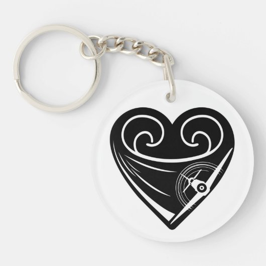 I Love Aviation  キーホルダー (正面)