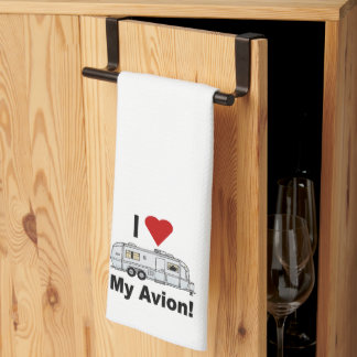 I LOVE Avion Kitchen Towel キッチンタオル