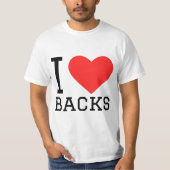 I love backs tシャツ (正面)