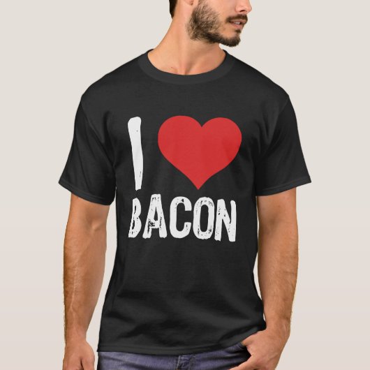 I Love Bacon Tシャツ (正面)