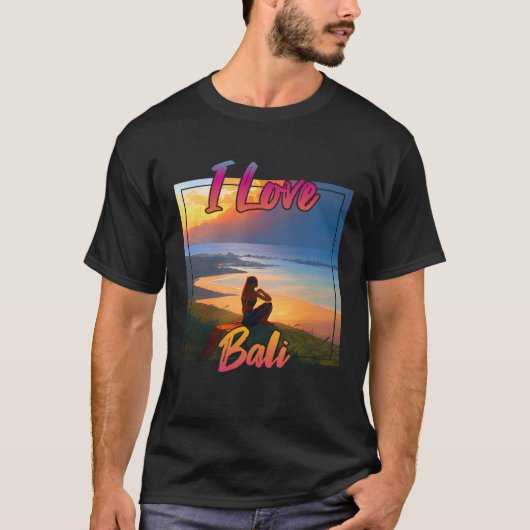 I Love Bali Tシャツ (正面)