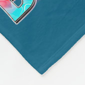 I Love Ball Play Cute Cats Roll Of Wool Kitty For フリースブランケット (角)