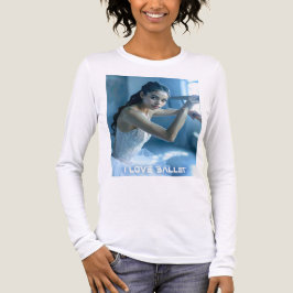 I LOVE BALLET - BALLET & DANCE トライブレンドＴシャツ