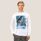 I LOVE BALLET - BALLET & DANCE トライブレンドＴシャツ (正面全体)