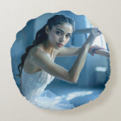 I LOVE BALLET - BALLET & DANCE ラウンドクッション (裏面)