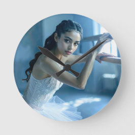 I LOVE BALLET - BALLET & DANCE ラウンド壁時計