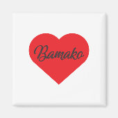 I Love Bamako – マリ マグネット (正面)