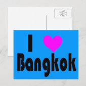 I Love Bangkok Thailandはがき ポストカード (正面/裏面)