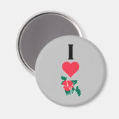 I Love Bangladesh垂直ハート国国旗の地図 マグネット (正面/裏面)