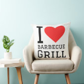 I love barbecue grill クッション (椅子)