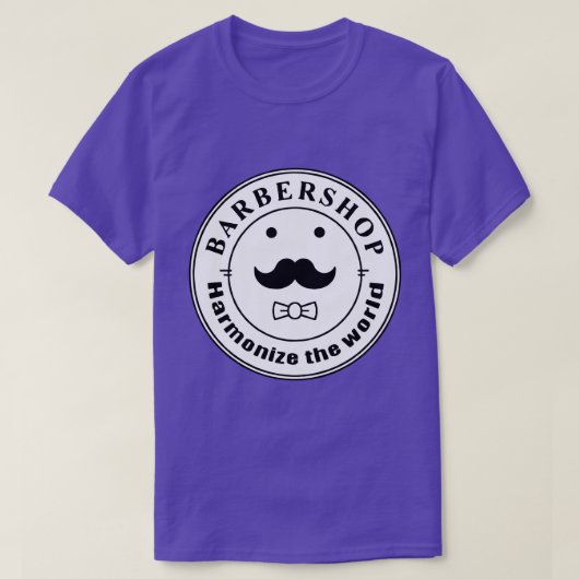 I Love Barbershop Tシャツ (デザイン正面)