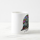 I Love Barcelona – ザフラワーシティ コーヒーマグカップ (中央)