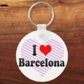 I Love Barcelona,スペイン キーホルダー (正面)