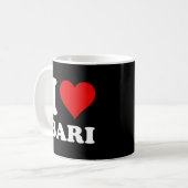 I Love Bari コーヒーマグカップ (正面左)