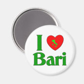 I Love Bari Italy マグネット (正面/裏面)
