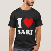 I Love Bari Tシャツ (正面)